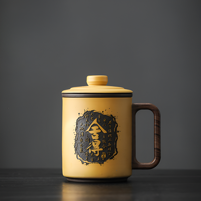 Tasse à thé chinoise avec infuseur et couvercle
