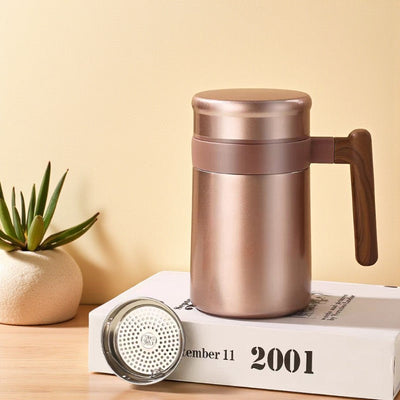 Tasse à thé avec infuseur thermos