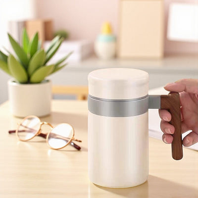 Tasse à thé avec infuseur thermos