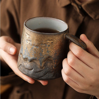 Tasse à thé vintage avec infuseur