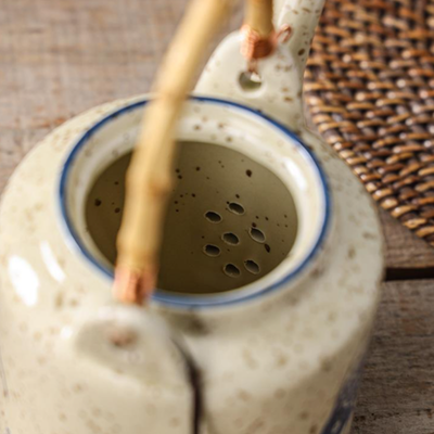 Théière 1 litre bambou