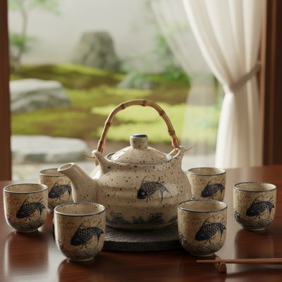 Théière 1 litre bambou