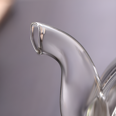 Théière 1l transparente