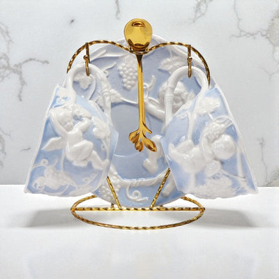 Théière anglaise décor romantique