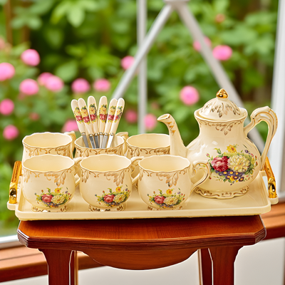 Théière anglaise élégance britannique