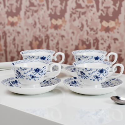 Théière anglaise porcelaine blanche