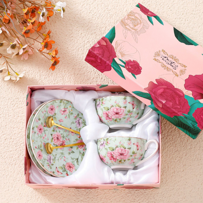 Théière anglaise en verre