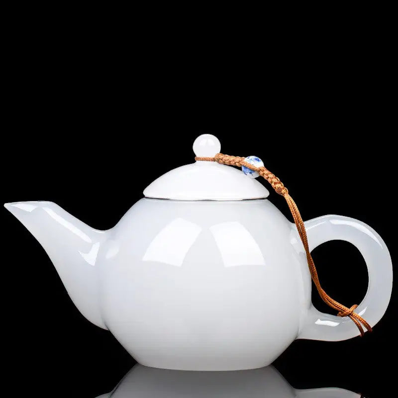 Théière blanche pas cher