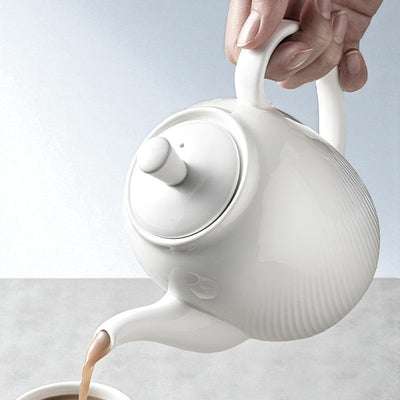 Théière blanche 900 ml