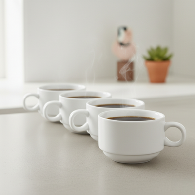 Théière blanche 900 ml