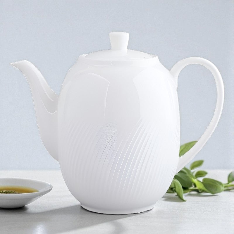 Théière blanche 900 ml