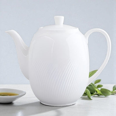 Théière blanche 900 ml