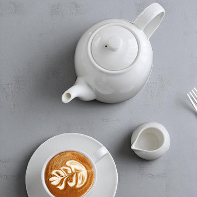 Théière blanche 900 ml