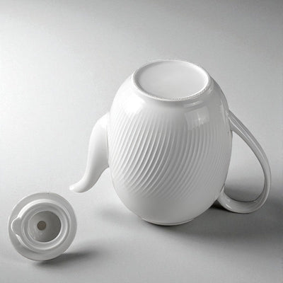 Théière blanche 900 ml