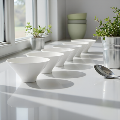 Théière blanche porcelaine fine