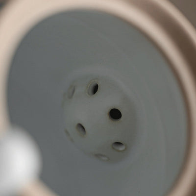 Théière blanche scandinave