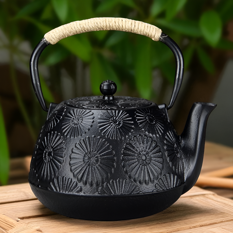 théière bouilloire en fonte japonaise
