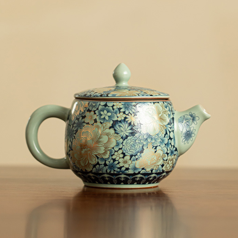 Théière en céramique moderne