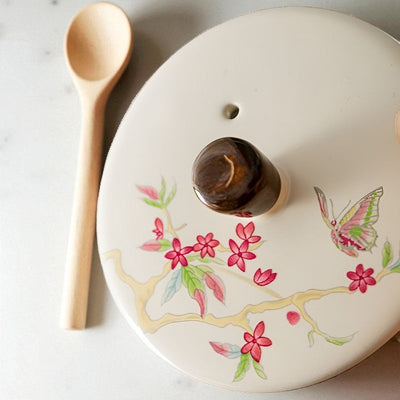 Théière céramique motif