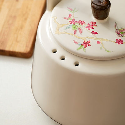 Théière céramique motif