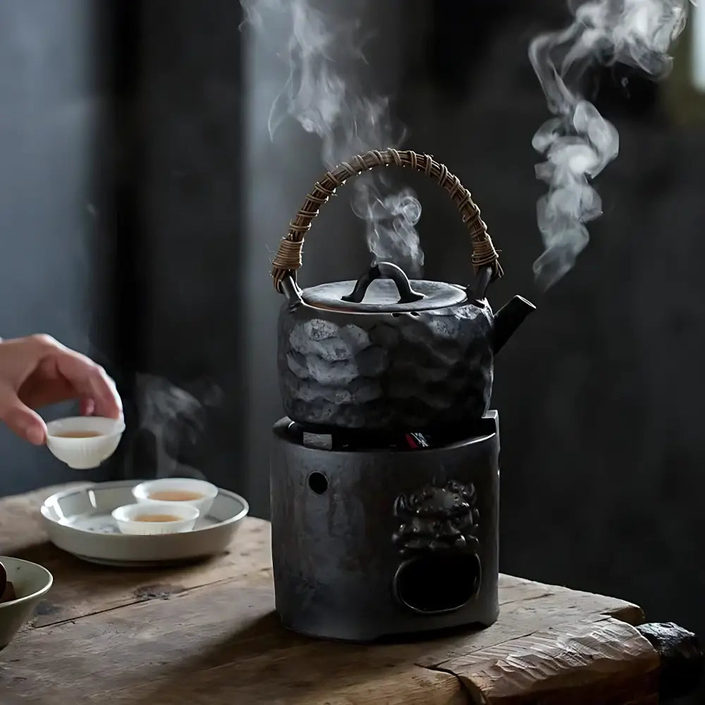 Teekannen 2 Liter Mit Stövchen