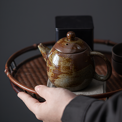 Théière céramique vintage