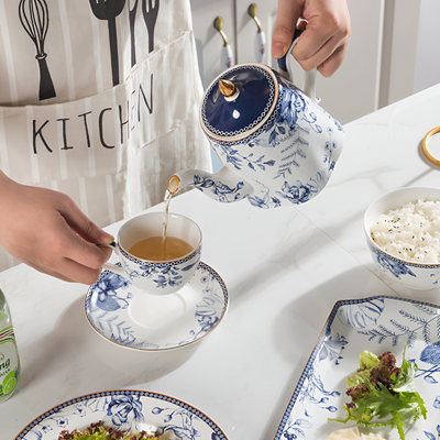 Théière chic anglaise