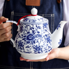 Théière chinoise bleu et blanc