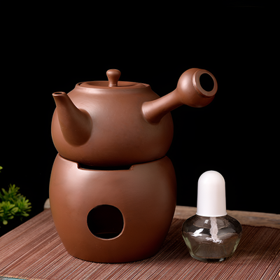 Théière chinoise marron terre