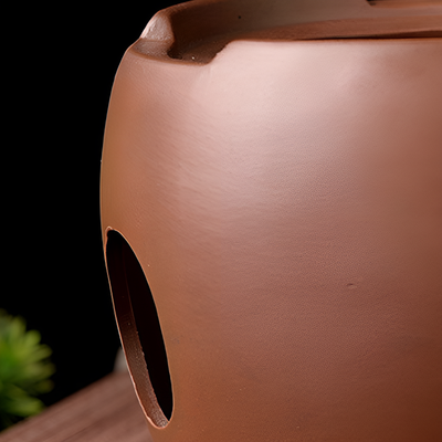 Théière chinoise marron terre