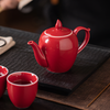 Théière chinoise rouge