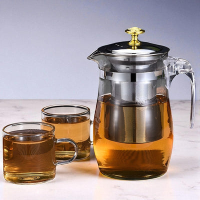 Théière chinoise en verre