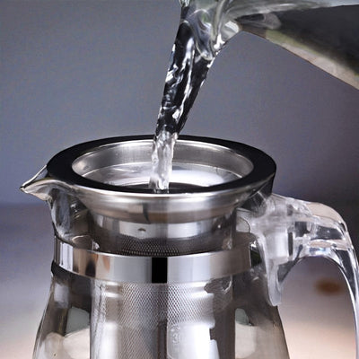 Théière chinoise en verre