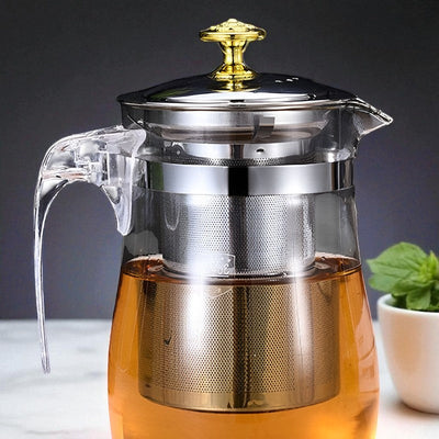 Théière chinoise en verre