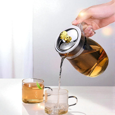 Théière chinoise en verre