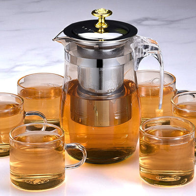 Théière chinoise en verre