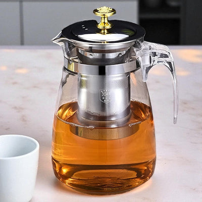 Théière chinoise en verre