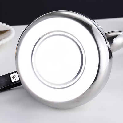 Théière design inox