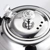 Théière design inox