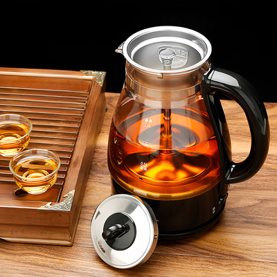 Théière électrique transparente