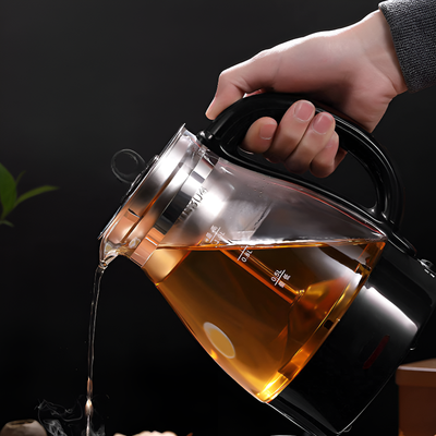 Théière électrique transparente