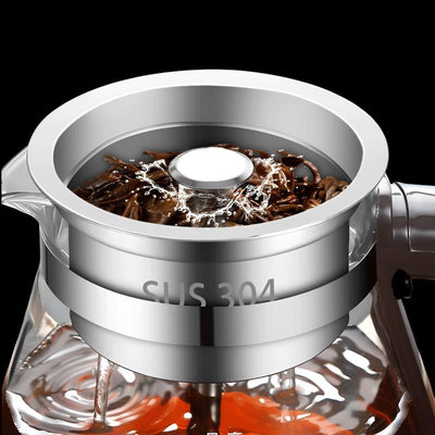 Théière électrique transparente