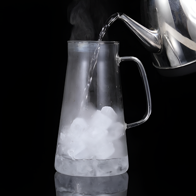 Théière filtrante thé glacé filtre inox