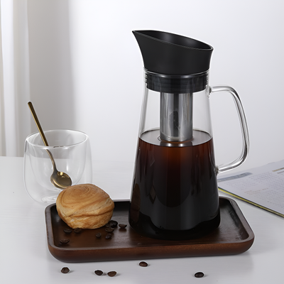 Théière filtrante thé glacé filtre inox
