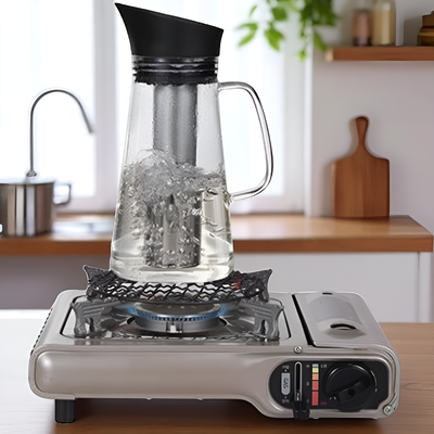 Théière filtrante thé glacé filtre inox
