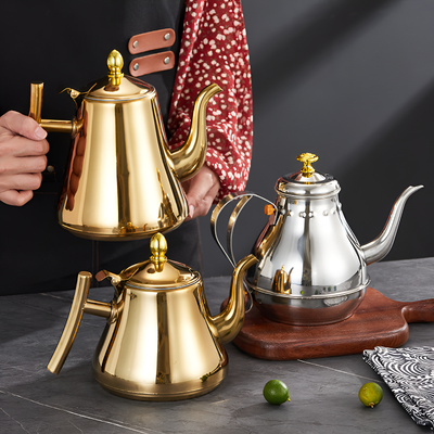 Théière avec filtre orientale