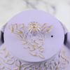 Théière en fonte violet