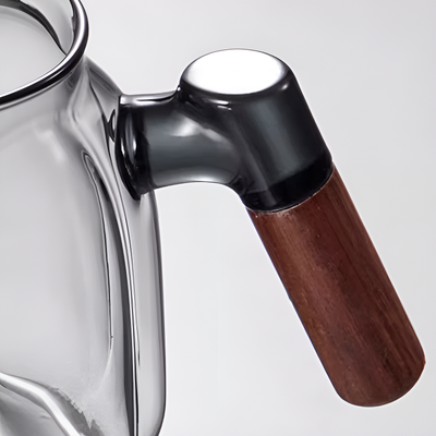 Théière individuelle transparente