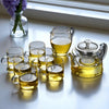 Théière individuelle en verre