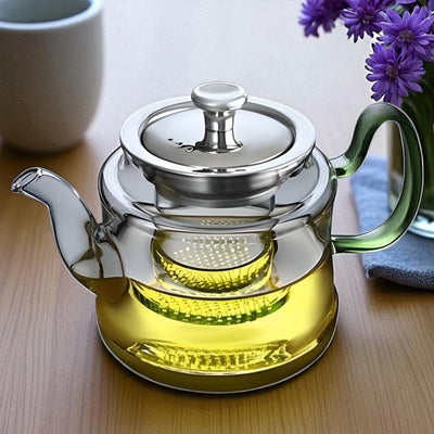 Théière individuelle en verre
